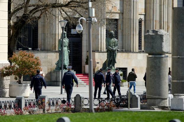 Banja Luka: Prazne gradske ulice i policijsko osiguranje uoči dolaska Donalda Trumpa Jr. u Banja Luku