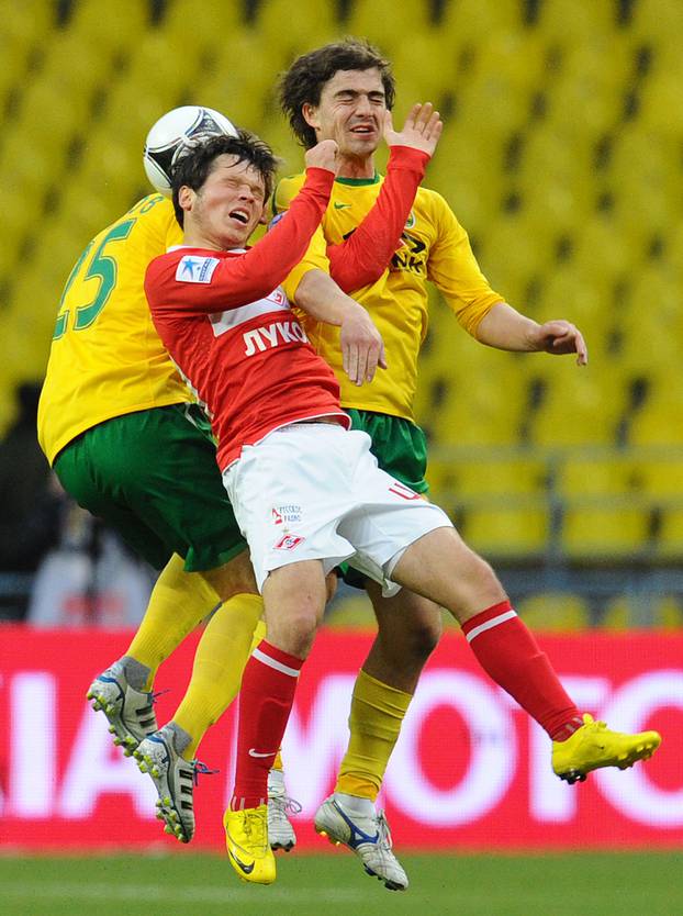 Russian Football Championship: Spartak Moscow 2 - 0 Kuban Krasnodar