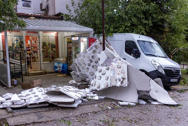 Olujno nevrijeme poharalo Mostar 