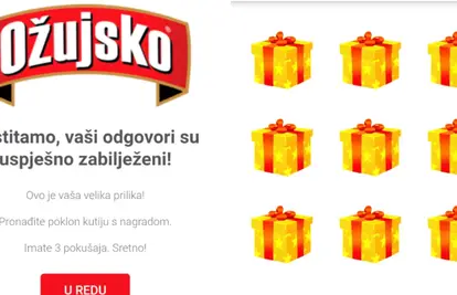 Ožujsko upozorava na lažnu nagradnu igru, igrače se privlači hladnjakom, traže podatke