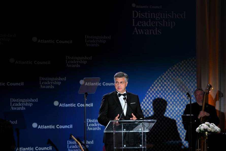 Plenković primio nagradu u Washingtonu, evo kome se sve zahvalio u svom govoru