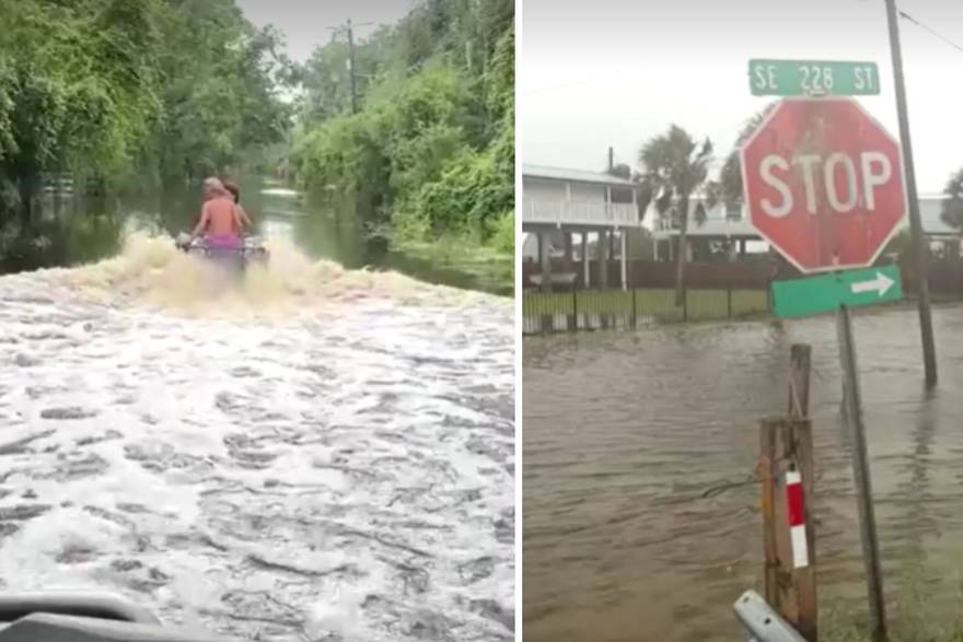 Uragan Debby na Floridi