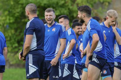 Zagreb: Nogometaši Dinama odradili su trening na maksimirskom stadionu