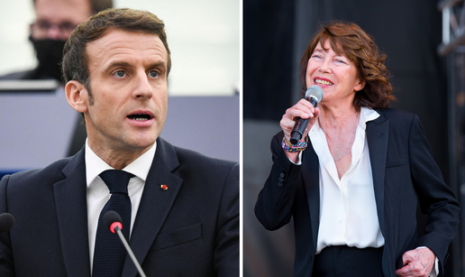 Macron se oprostio se od Jane Birkin: 'Glas joj je bio sladak'