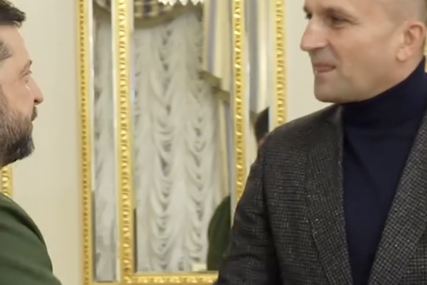 Ivan Anušić stigao kod Volodimira Zelenskog