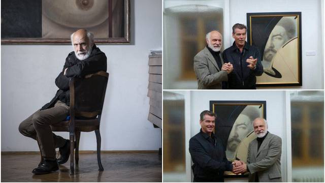 Popović poklanja sliku 'Mrtvi Krist' prijatelju Brosnanu: On je dobar čovjek, pravi gospodin!