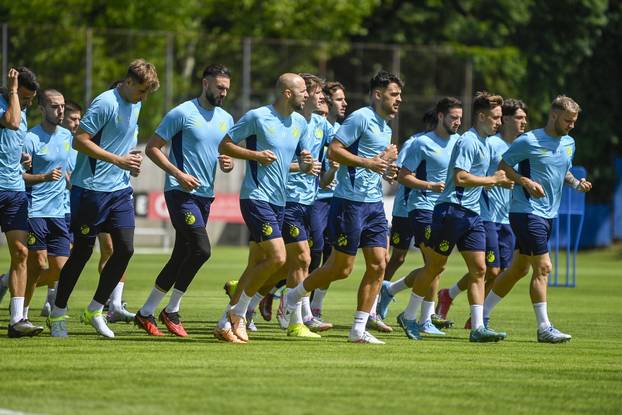 Zagreb: Media day i trening Dinama s novim trenerom 