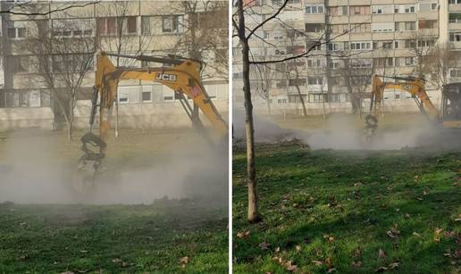 VIDEO Bageri kopaju u Prečkom 'Nemamo grijanja ni tople vode, skoro svaki dan nešto pukne'