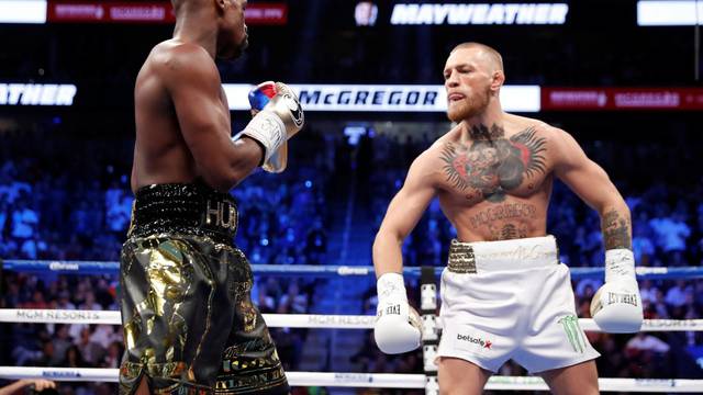 FILE PHOTO: Floyd Mayweather Jr. vs Conor McGregor