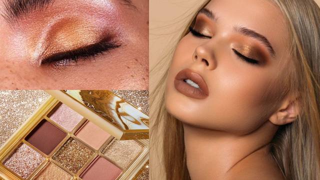 Party make-up u pet minuta: Ljepota i raskoš zlatnih sjenila