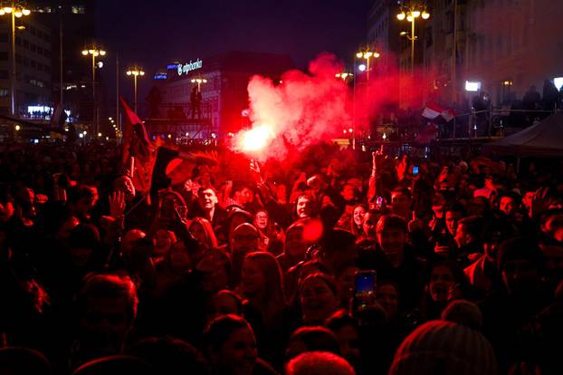 Zagreb: Svečani doček rukometnih reprezentativaca nakon osvojene bronce na Europskom prvenstvu