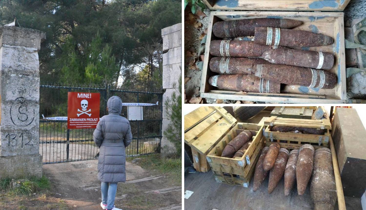 U Puli našli eksploziv:  Policija pokupila 2000 granata, ima još