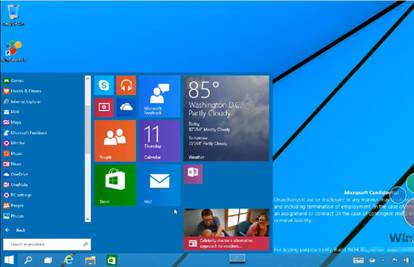 Video otkriva kakav će Start izbornik biti u Windowsima 9