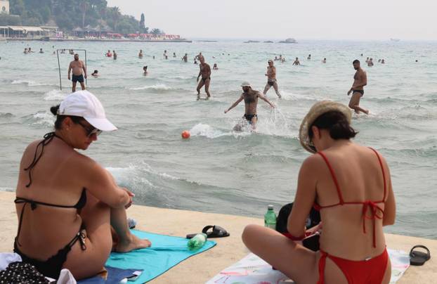 Zadnji trzaji ljeta na splitskim plažama