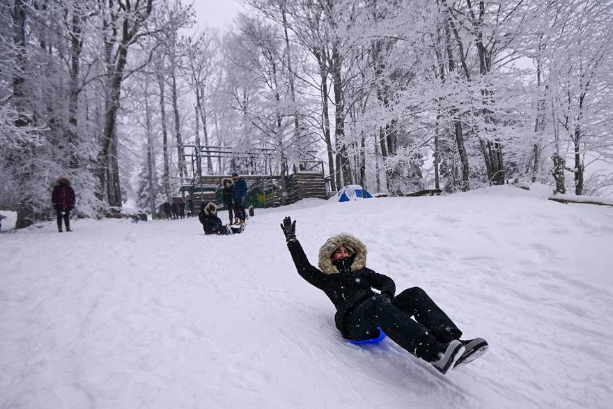 Zagreb: Zimska bajka na Sljemenu