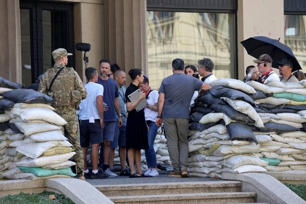 Zagreb: Adrien Brody na snimanji filma Snake Island