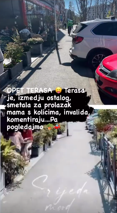 Ljupku i dalje muči terasa: Opet terasa, pogledajmo kako je bilo prije, a kako to sada izgleda