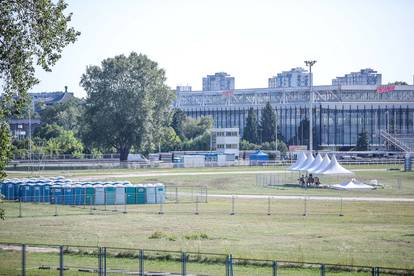 FOTO Zagreb se sprema za Eda Sheerana: Evo kako Hipodrom izgleda i što će sve pripremiti...