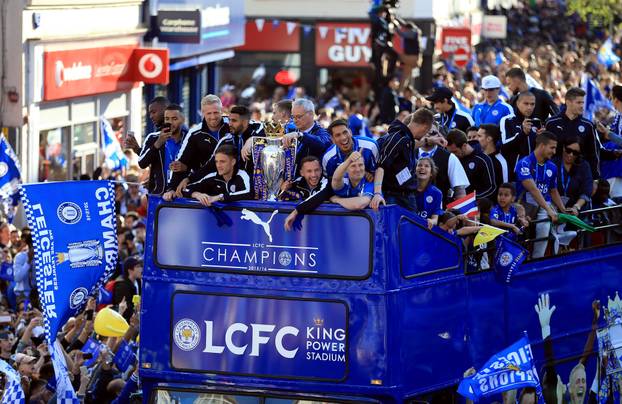Leicester: Leicester City paradom kroz grad proslavio naslov prvaka Premierlige