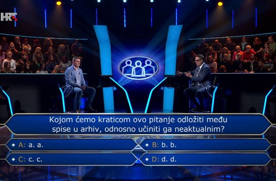 Zaprešićanin Franjo zapeo je na nogometnom pitanju u 'Tko želi biti milijunaš', znate li odgovor?