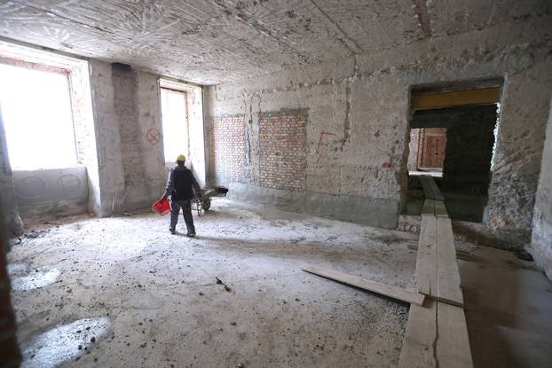 Zagreb: Gordan Jandroković obišao zgradu Hrvatskog sabora koja se obnavlja