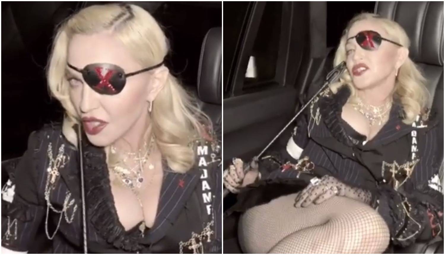 Madonna izbacila dekolte pa zamahala bičem: 'Vulgarna je'