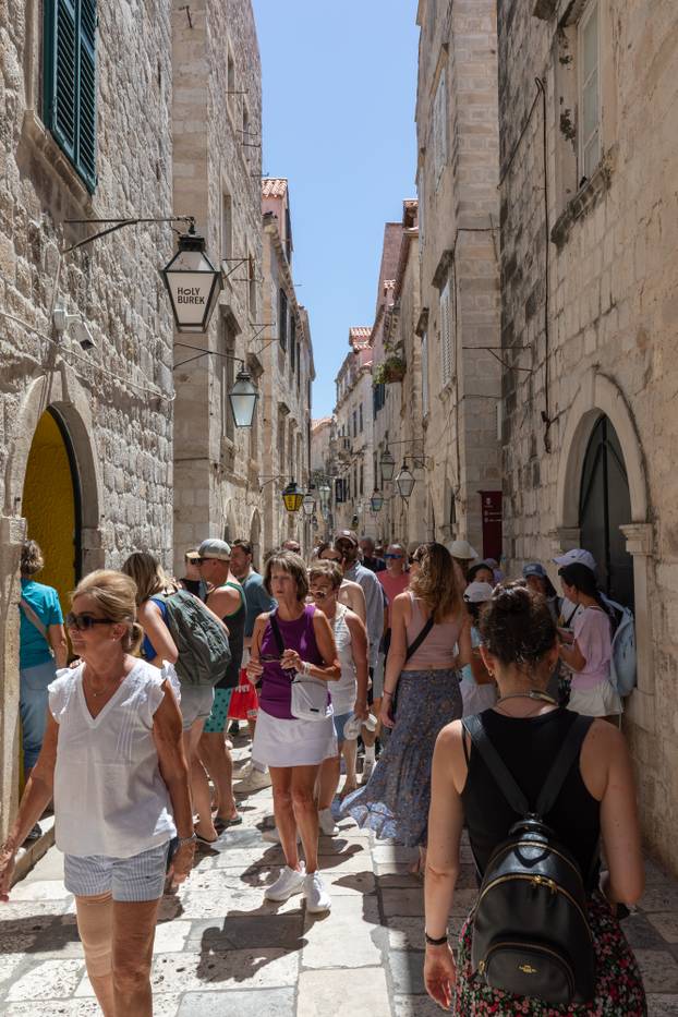 Dubrovnik: Visoke temperature u gradu
