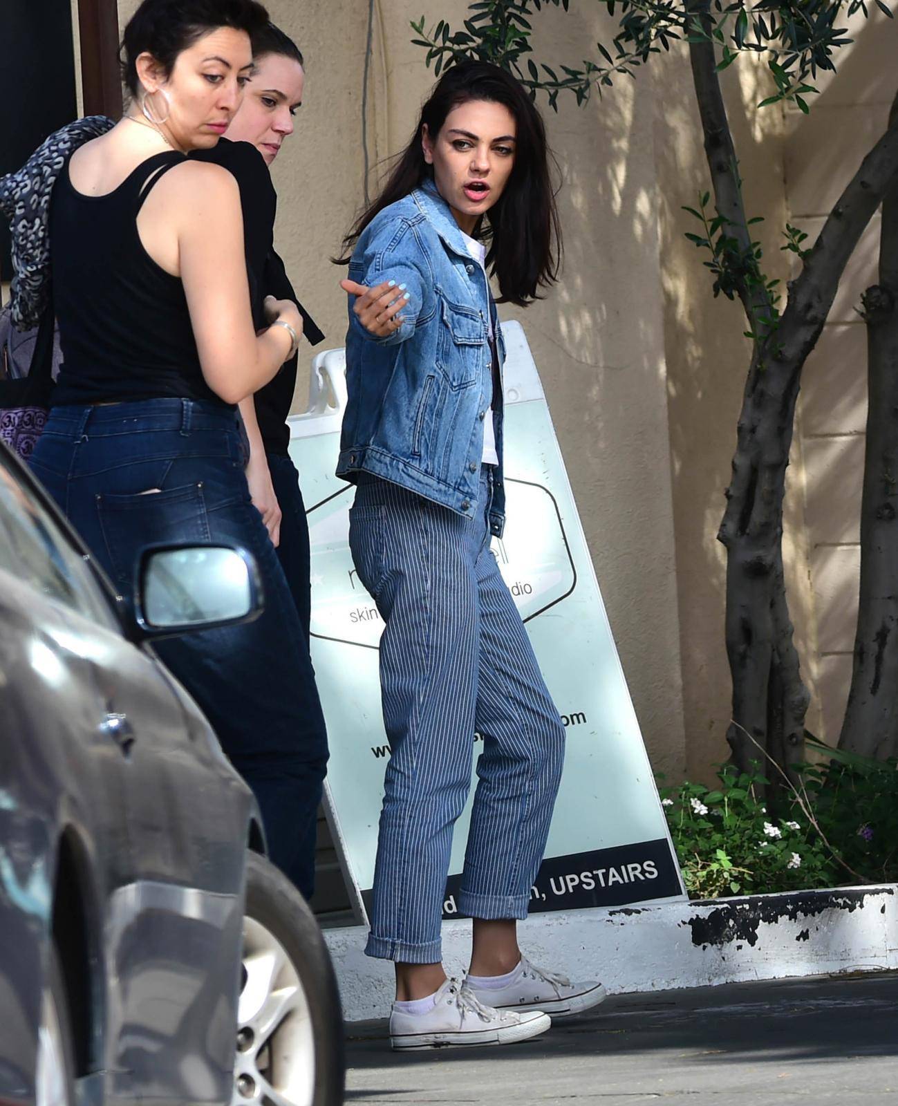 Mila Kunis is spotted in Los Angeles - USA