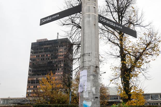 Zagreb: Vjesnikov neboder dva dana nakon požara, policijska istraga u tijeku