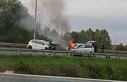 Detalji nesreće kod Zaprešića: Sudarili se retrovizorima, pa se zabio u Ford koji je izgorio