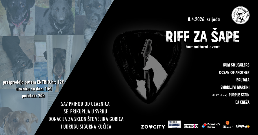 Pet bendova svirat će na humanitarnom koncertu za pomoć napuštenim životinjama