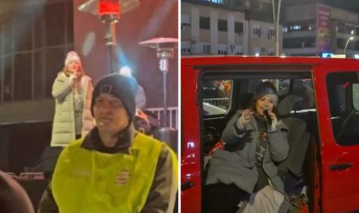 Anu Bekutu ga&dstrok;ali grudama na nastupu u &Ccaron;a&ccaron;ku, pjevala iz kombija: 'Sram vas bilo...'