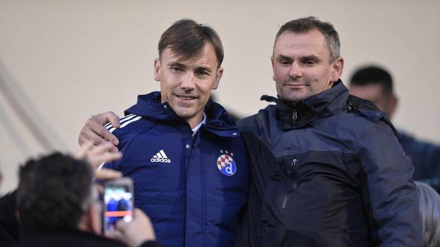 Šibenik: Dario Šimić i Vlatka Peras na utakmici HNK Šibenik i GNK Dinamo 