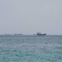 Vessels near the Strait of Hormuz, as seen from Musandam