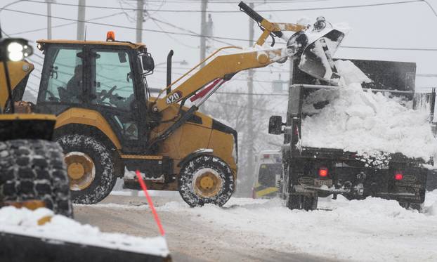Winter Storm impacts eastern Canada