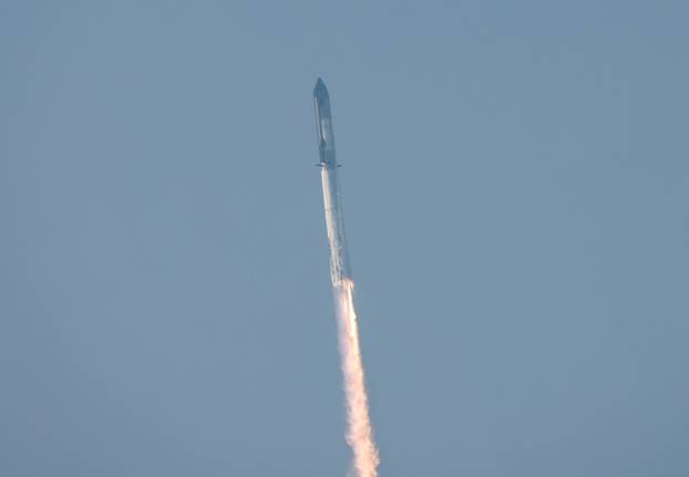 SpaceX Starship launches from Boca Chica near Brownsville