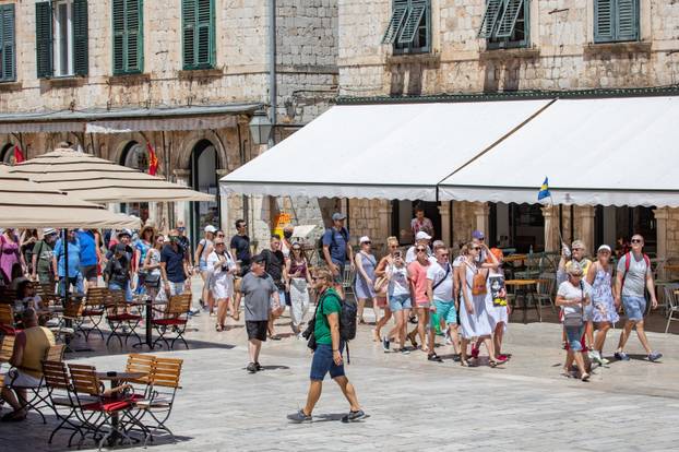 Turisti u Dubrovniku