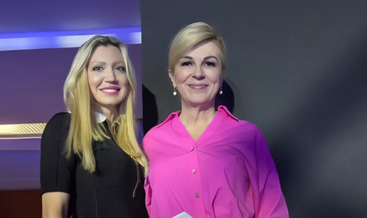 FOTO Blanka Mateša i Kolinda Grabar-Kitarović se zajedno fotkale. Pažnju privukle hlače