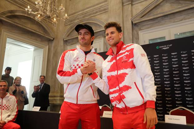 Izvlačenje parova za Davis Cup susret Hrvatske i Austrije