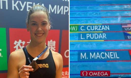 Nakon bronce u novom finalu: Lana Pudar (15) po novo odličje