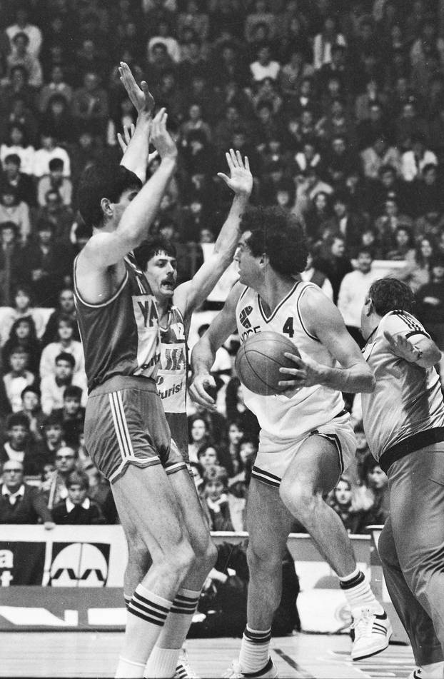 Povijesna utakmica kada je KK Zadar pobijedio KK Cibona u finalu Prvenstva Jugoslavije, 26.4.1986.