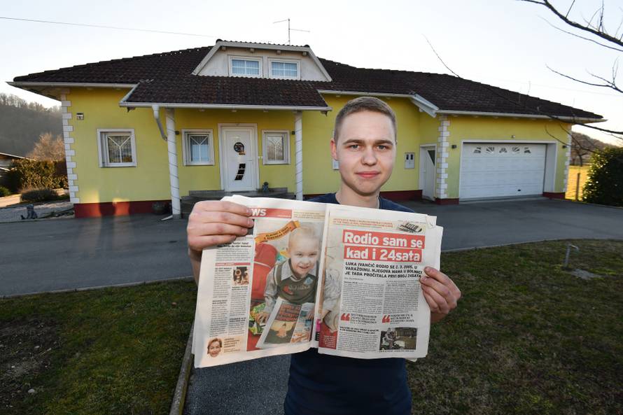 Radovec: Luka Ivančić rođen je na isti dan kada i 24sata