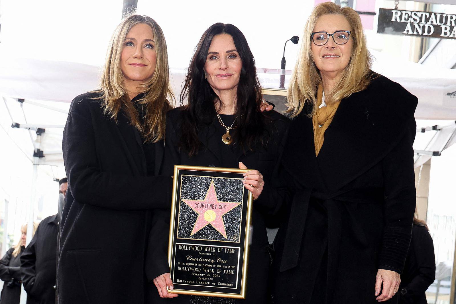 Actor Courteney Cox unveils her star on the Hollywood Walk of Fame in Los Angeles