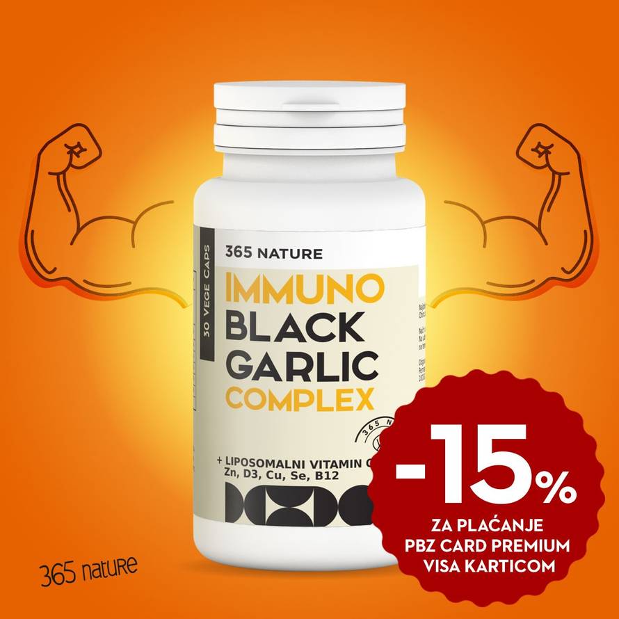 Snažna kombinacija za obranu od virusa - crni češnjak i moćna vitaminska formula