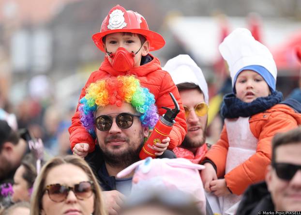 Na Samoborskom fašniku održan je dječji fašnik i povorka dječjih vrtića grada Samobora