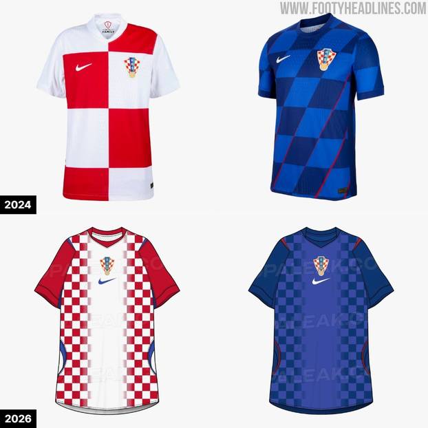 FOTO Procurio dres 'vatrenih' za SP 2026. Kvadratići nikad manji