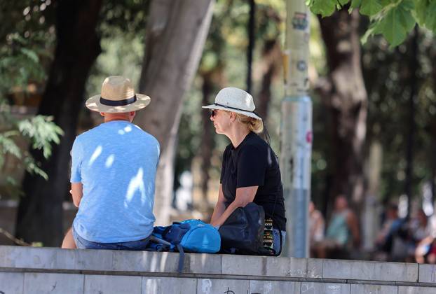 Split: Započelo je ljeto visokih temperatura