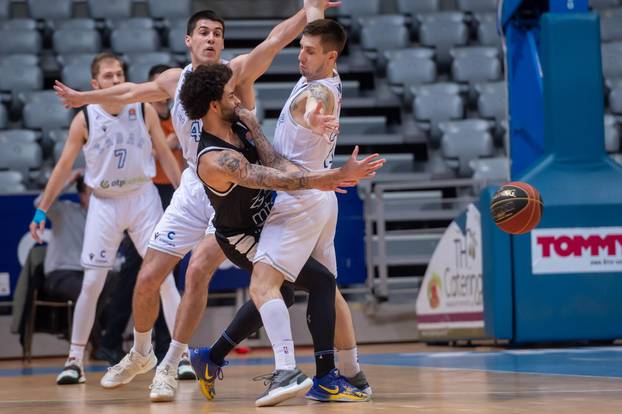 Zadar: Utakmica između KK Zadar i KK Partizan Niš u 19. kolu ABA lige