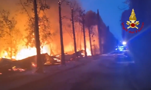 VIDEO Buktinja u kampu na jezeru Gardi, vi&scaron;e ozlije&dstrok;enih
