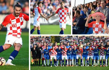 Pivo, ćevapi i golijada! Vatreni u Bjelovaru ko na Wembleyju...